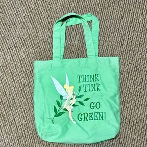 Disney Think Tink Go Green! Canvas Tote
